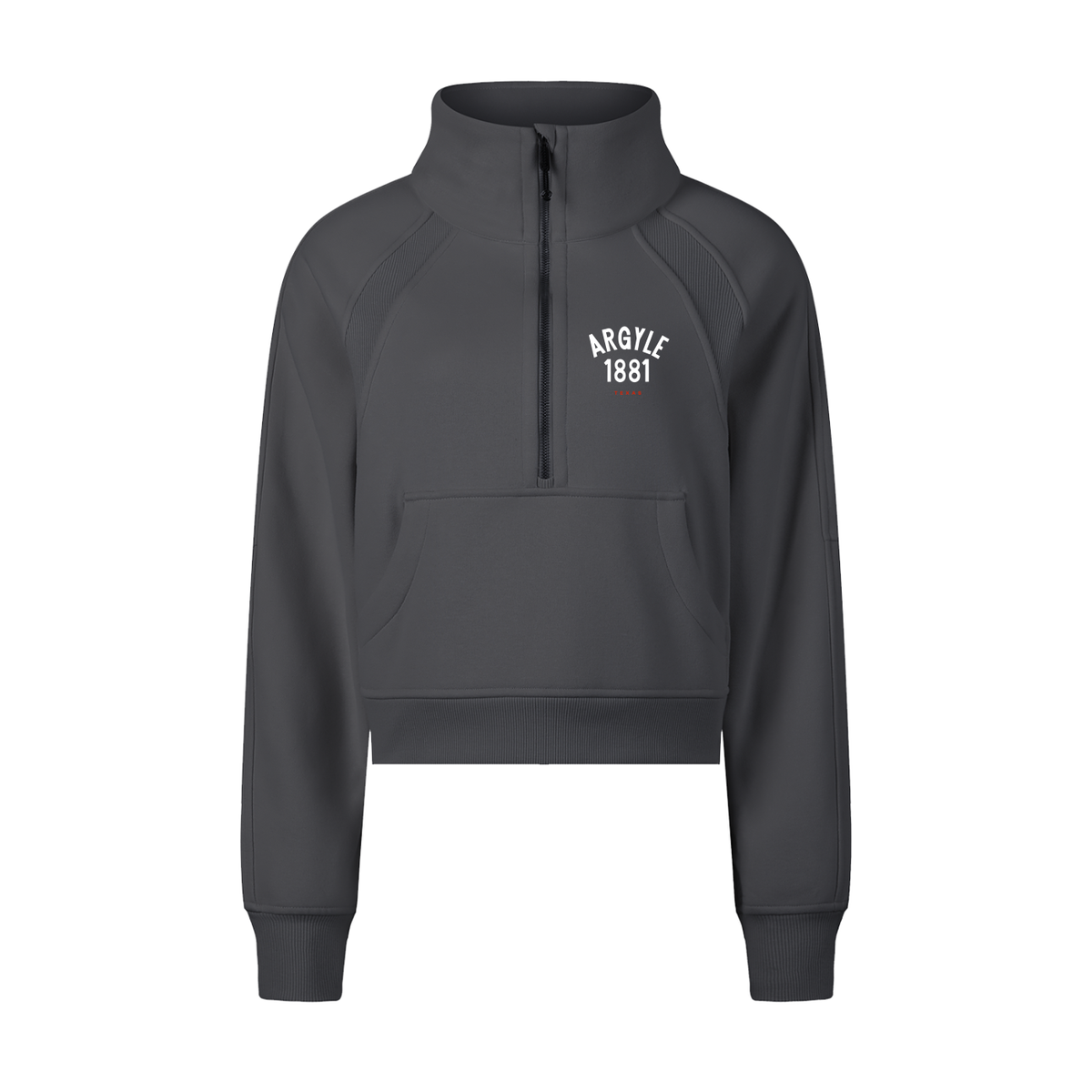 Womens AMS Volleyball Super Fan Half-Zip Sweatshirt