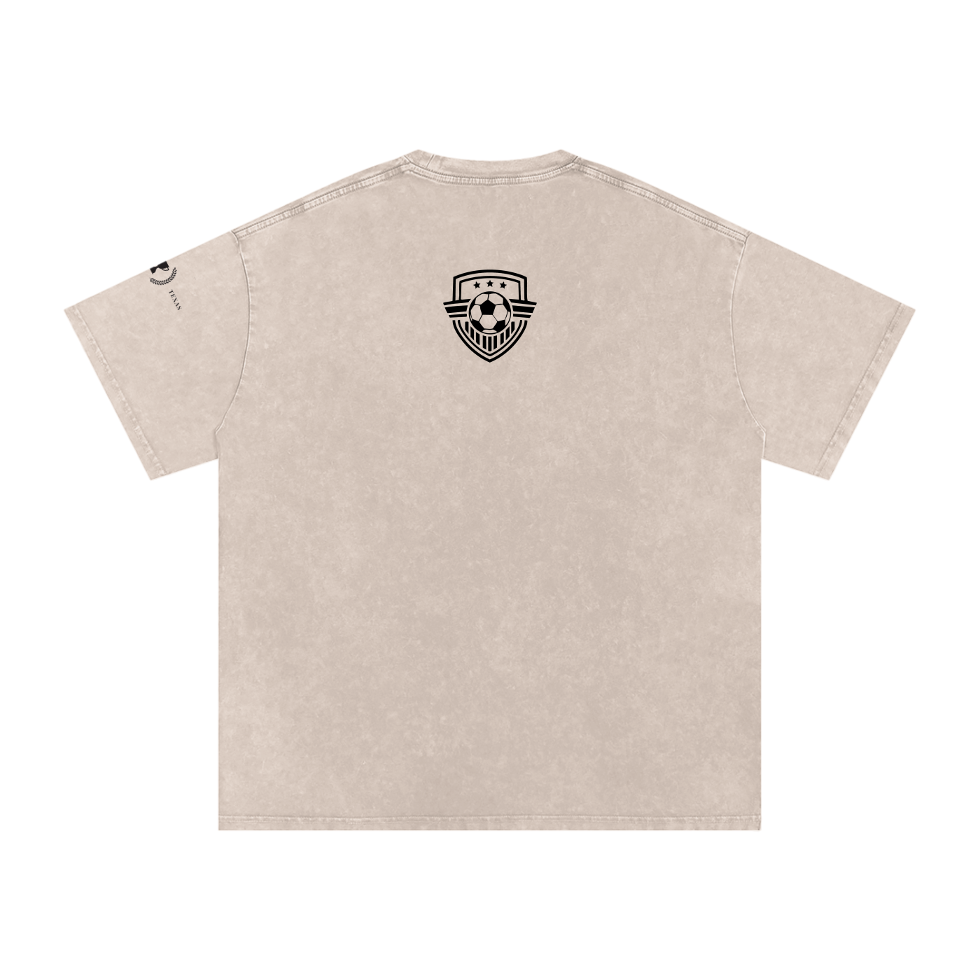 Argyle Soccer Washed Oversized Cotton Tee
