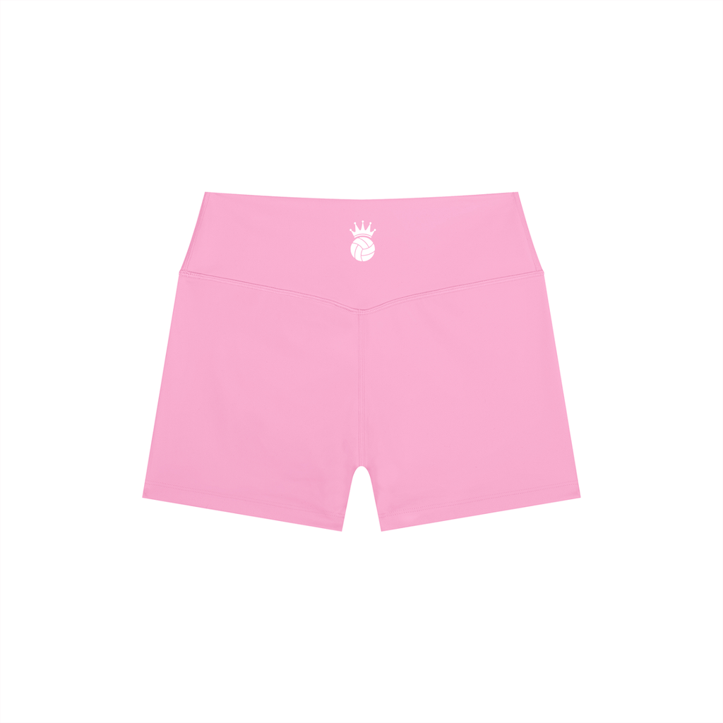 Womens AMS Volleyball High Rise Yoga Shorts