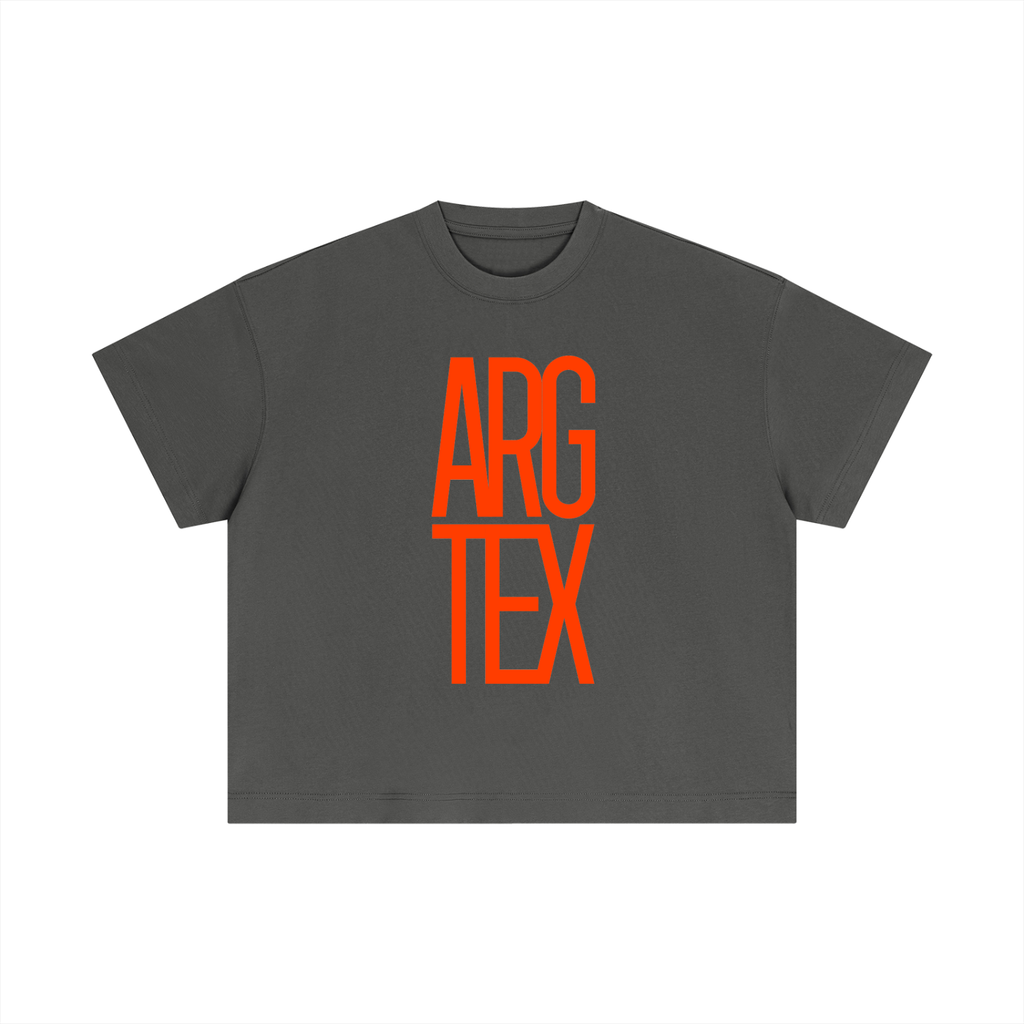 Argyle Local Cotton Boxy Tee