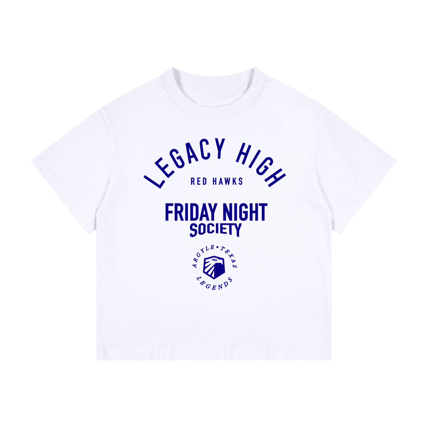 Youth Legacy Football Loose Fit Drop Shoulder Tee