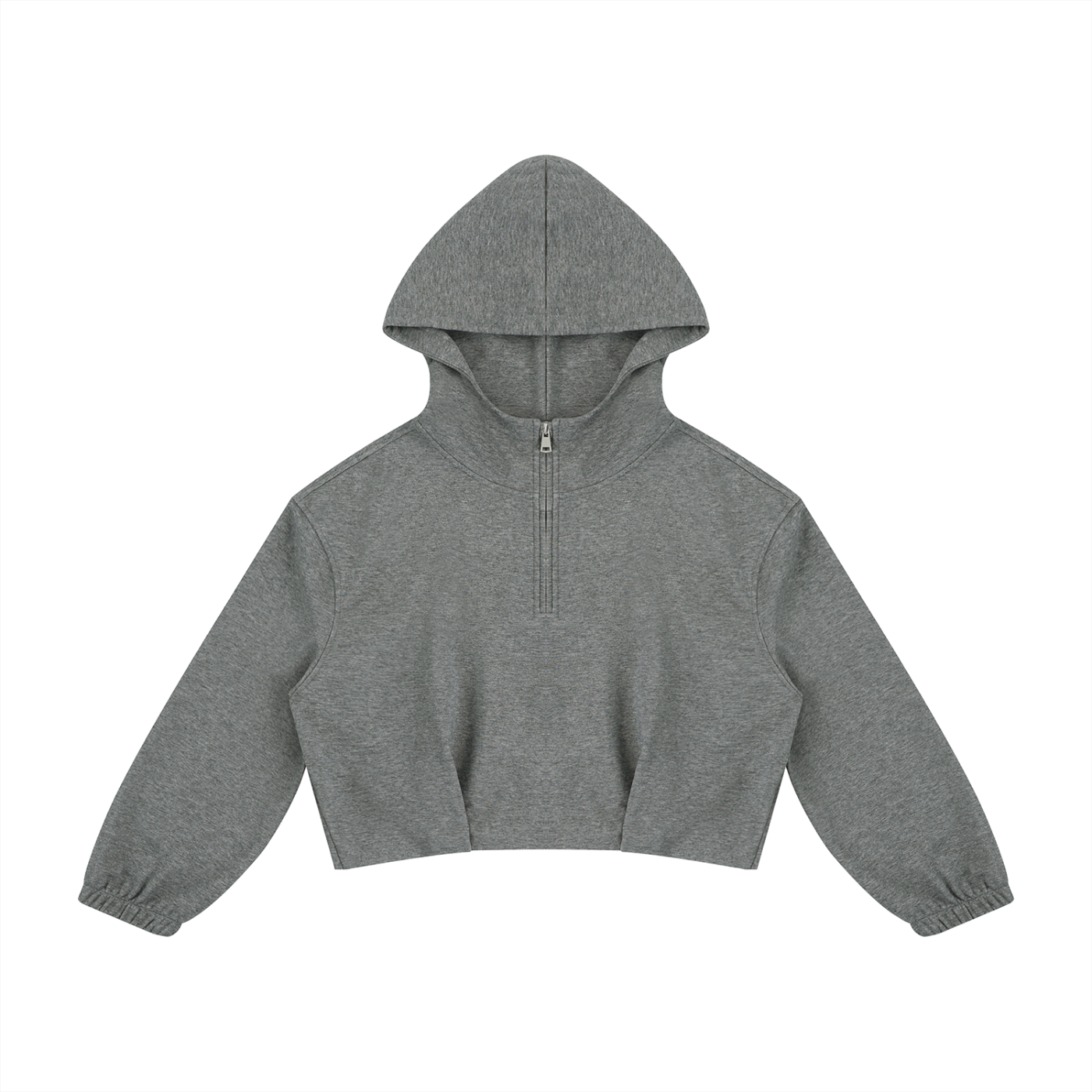 Moms Social Club Boxy Quarter-Zip Hoodie