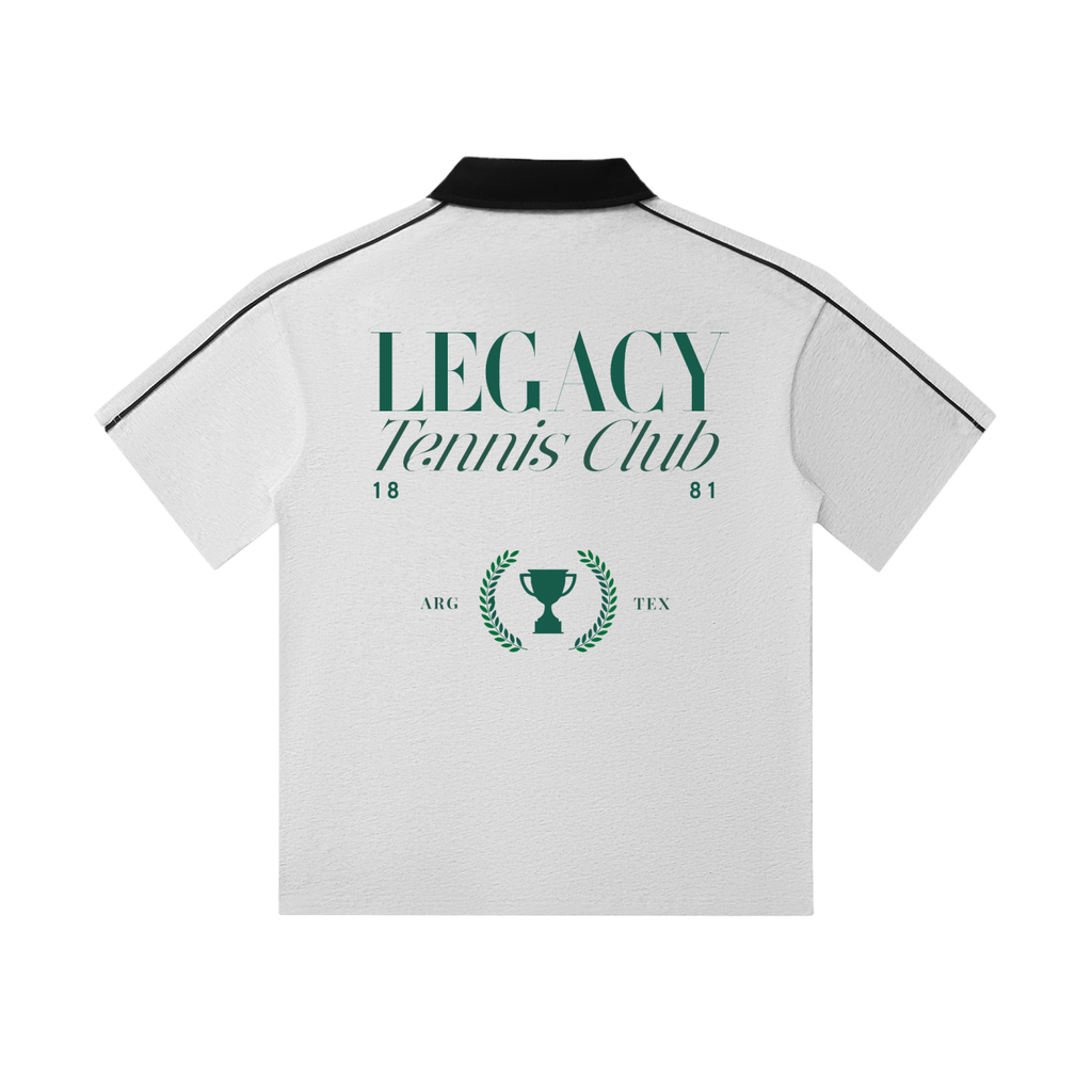 Unisex Legacy Tennis Club Striped Polo