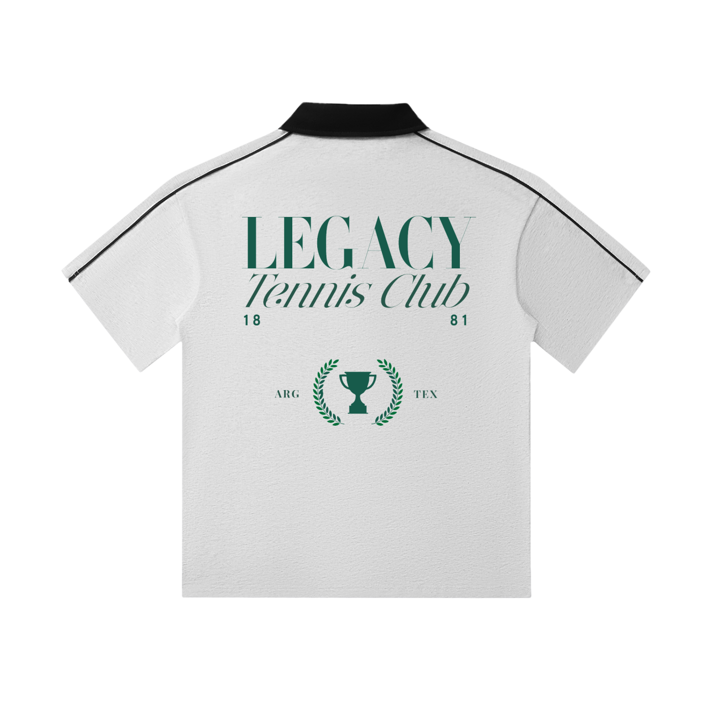 Unisex Legacy Tennis Club Striped Polo
