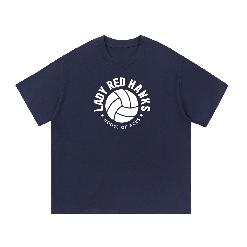 Womens AMS Volleyball Queens Cotton Tee
