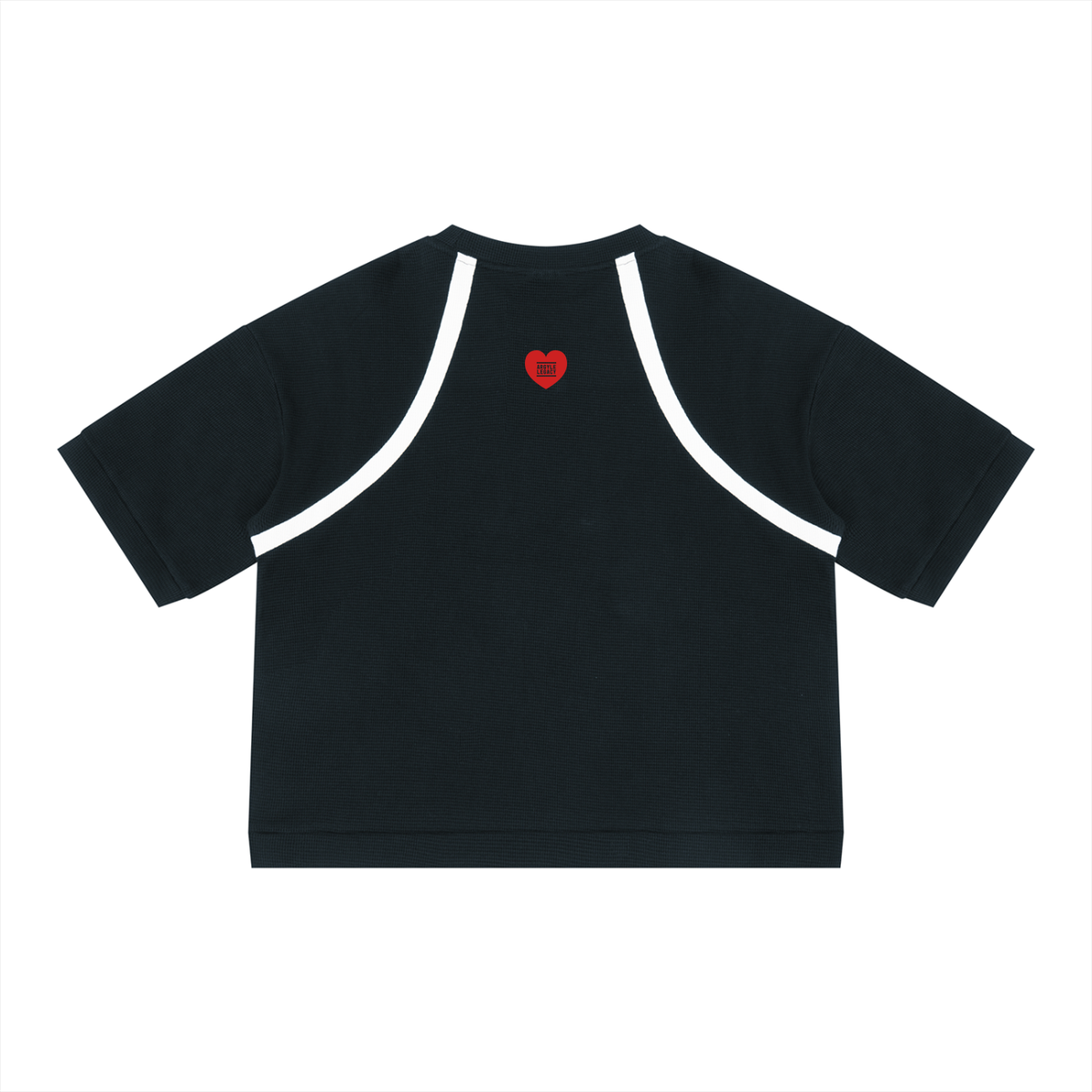 Darlin' Color Block Waffle Boxy Tee