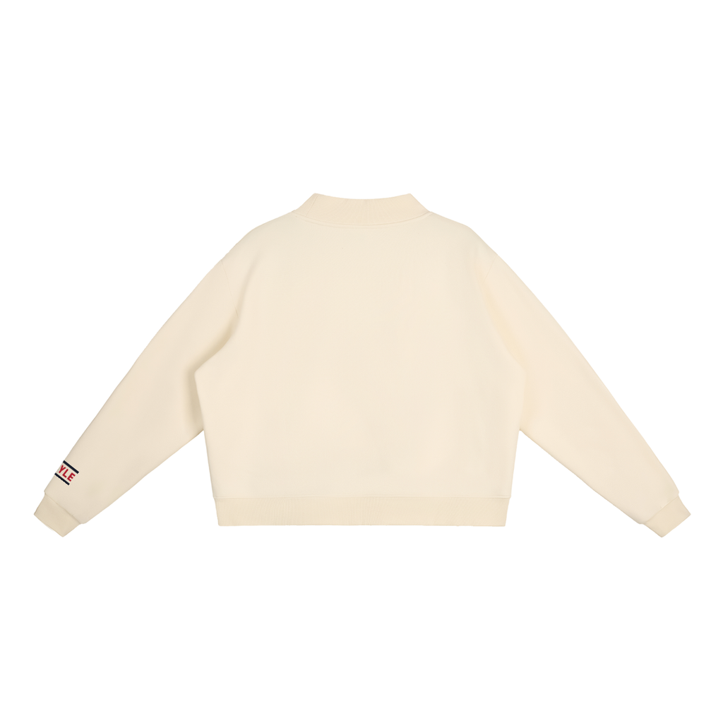 Choosin Texas Fleece Mock Crew Sweatshirt