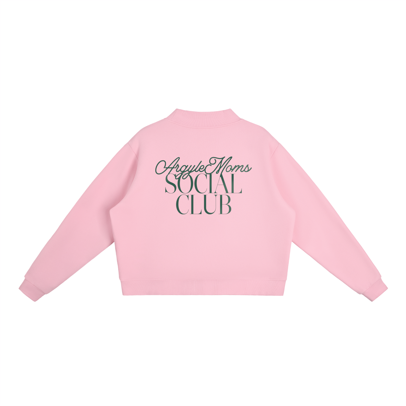Argyle Moms Social Club Crew Sweatshirt
