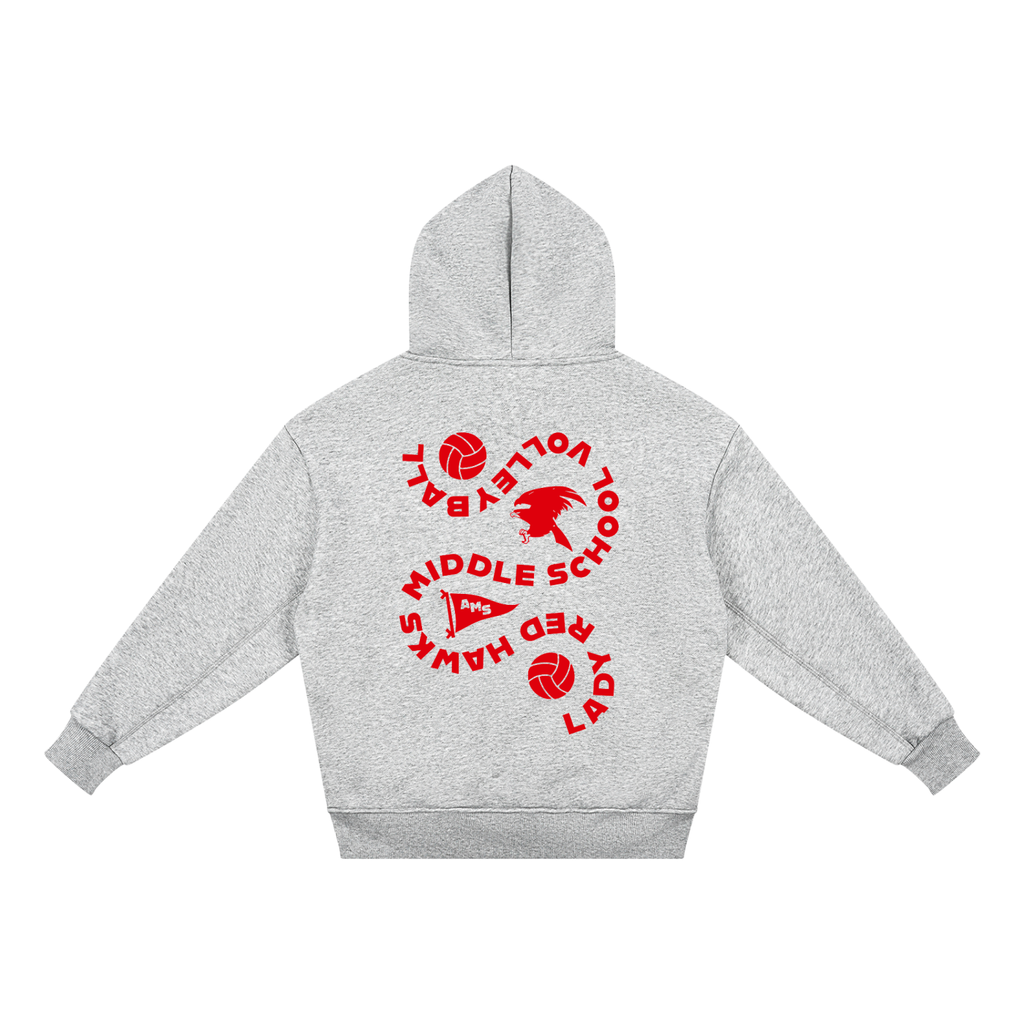 Youth AMS Redhawks Volleyball Hoodie