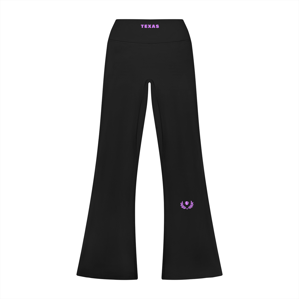 Womens Tennis High Rise Flared Leggings