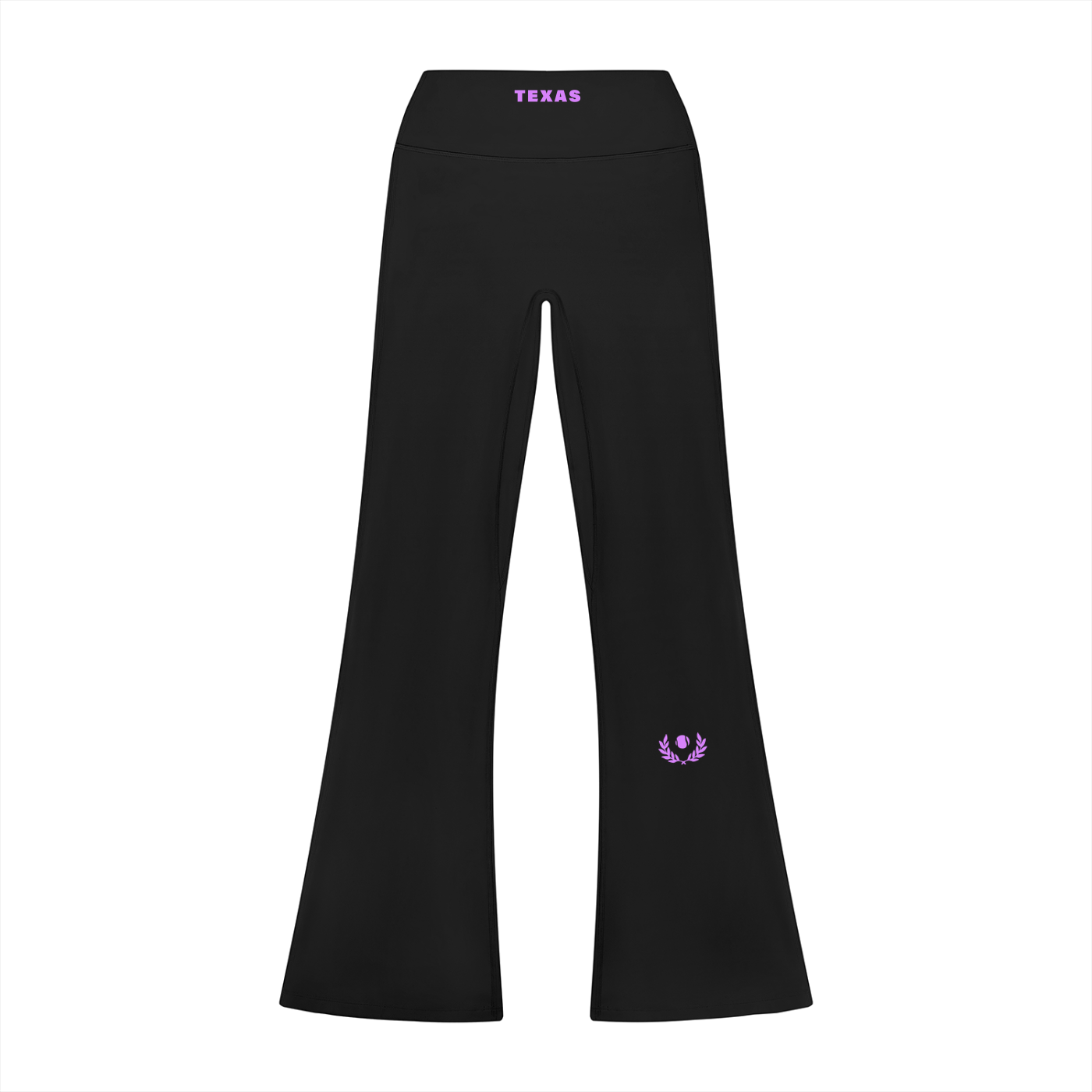 Womens Tennis High Rise Flared Leggings