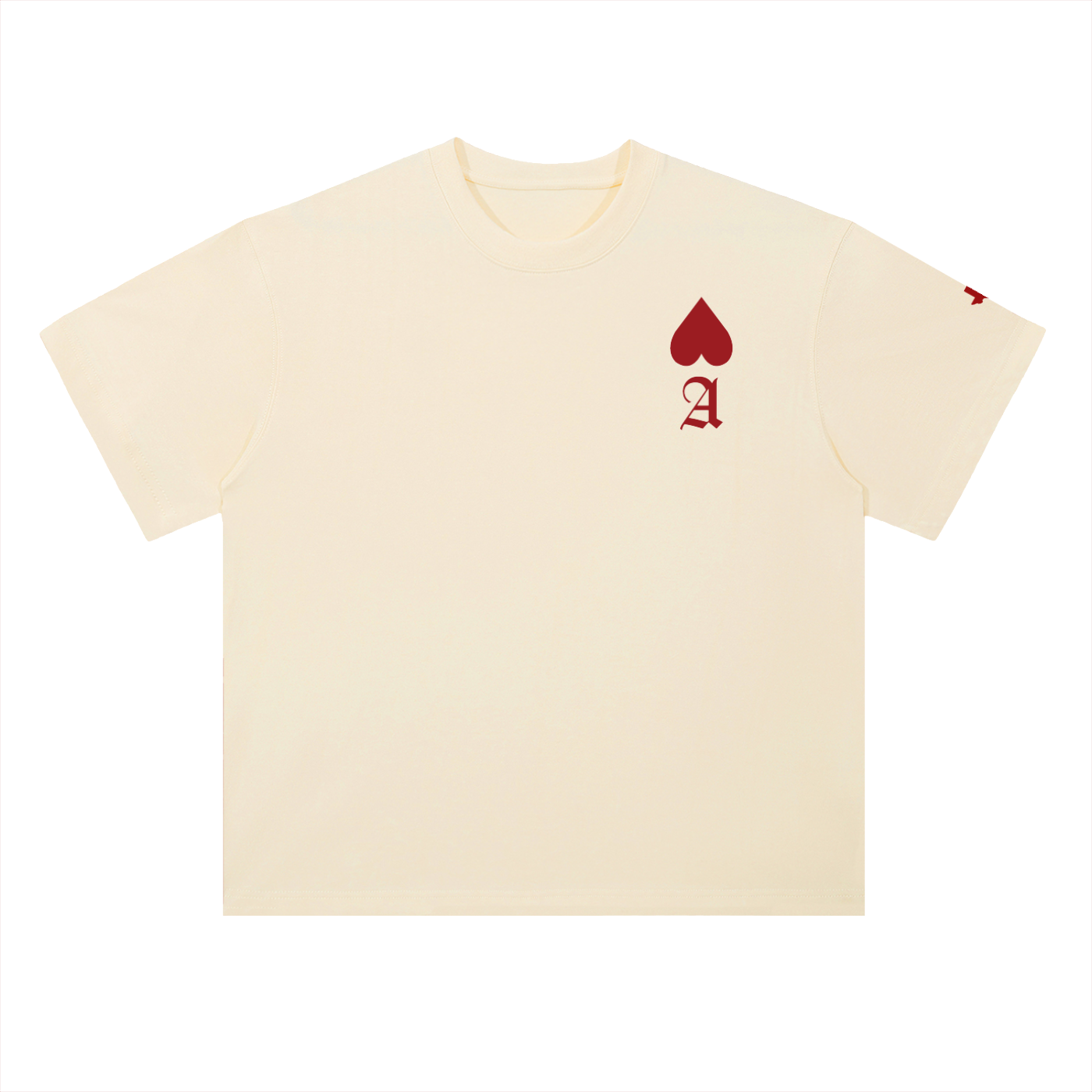 Argyle Rider Drop Shoulder Cotton Tee