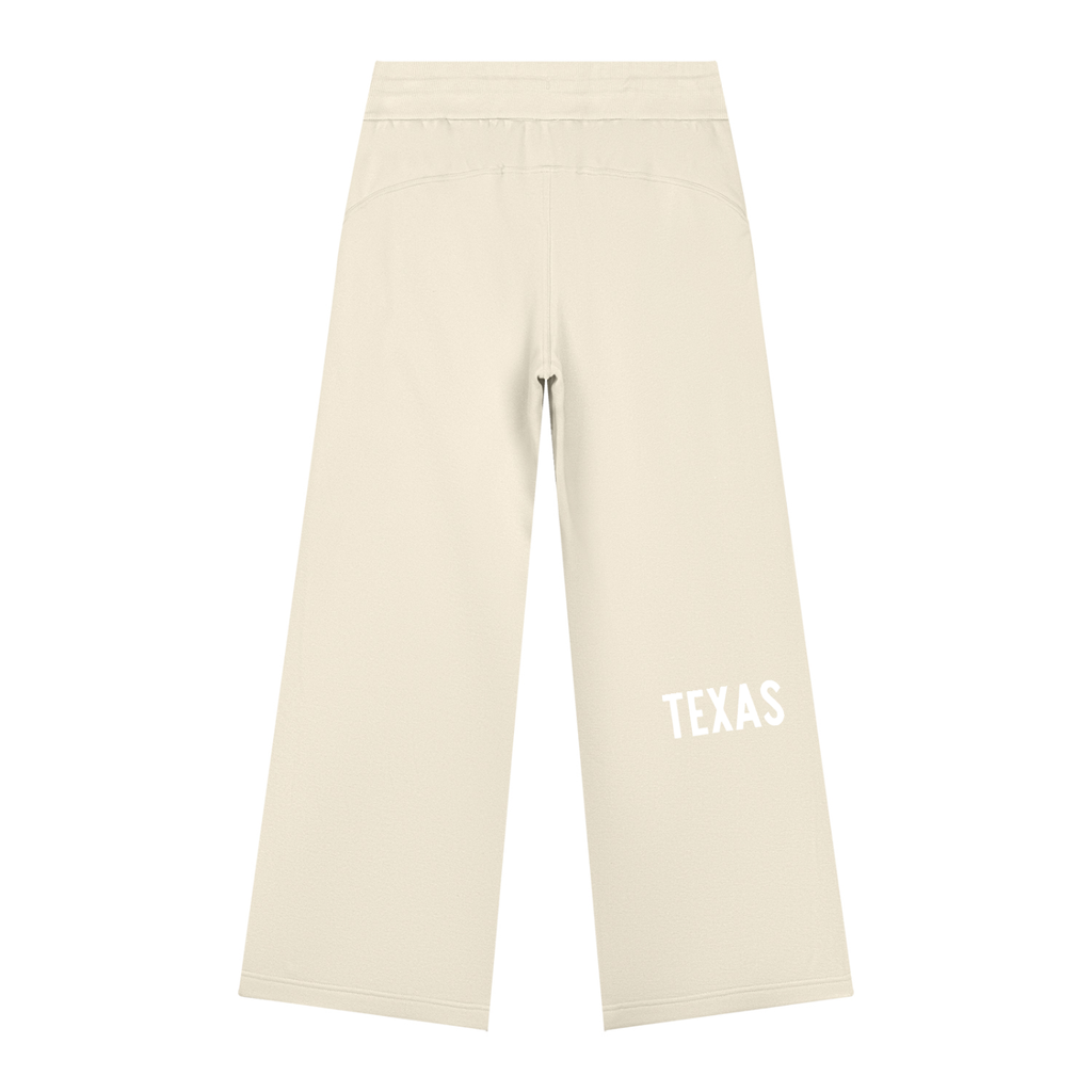 Womens Argyle Wide Leg Fleece Sweatpants