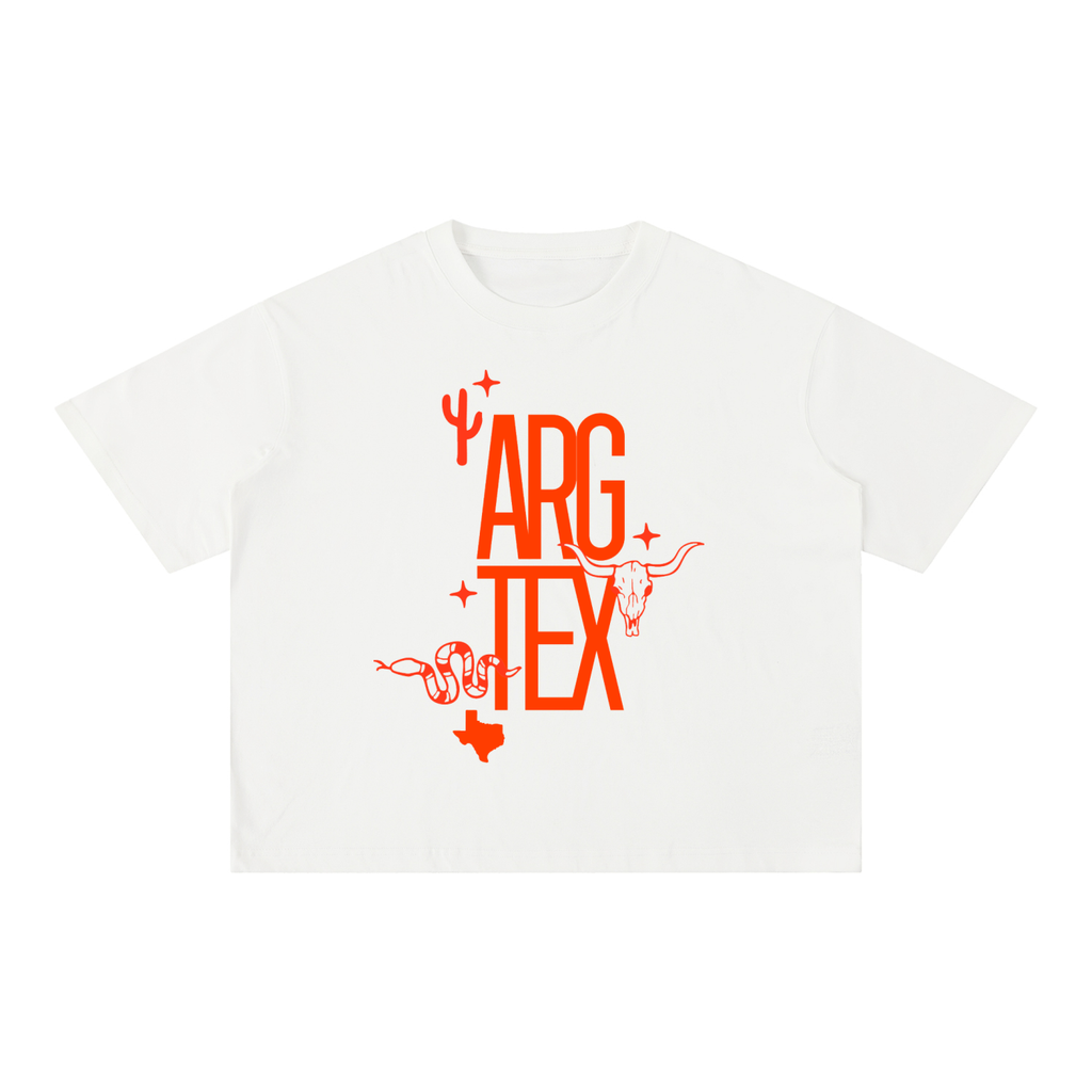 Argyle Local Mineral Wash Boxy Cotton Tee