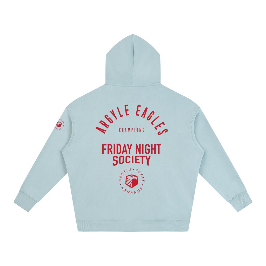 Argyle Eagle Oversize Hoodie