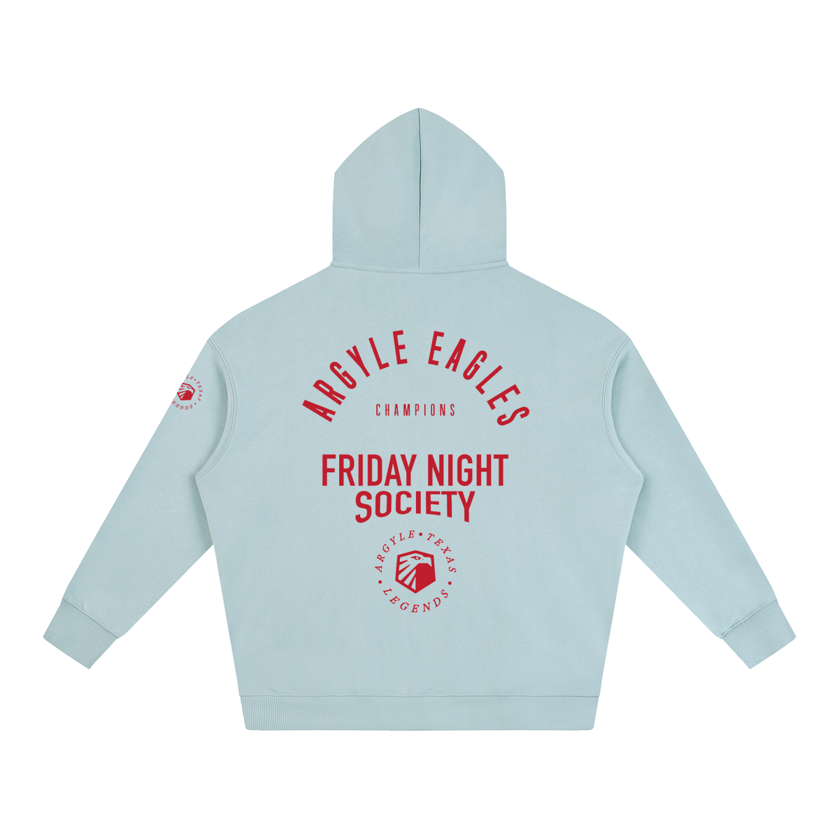 Argyle Eagle Oversize Hoodie