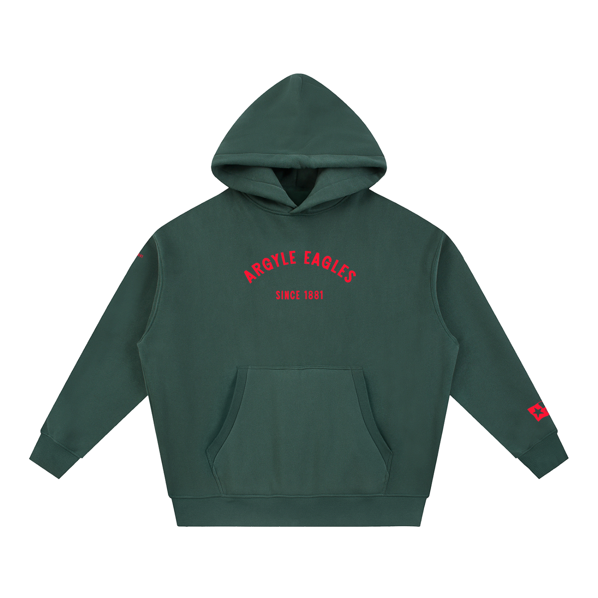 Argyle Eagles Essential Oversized Hoodie