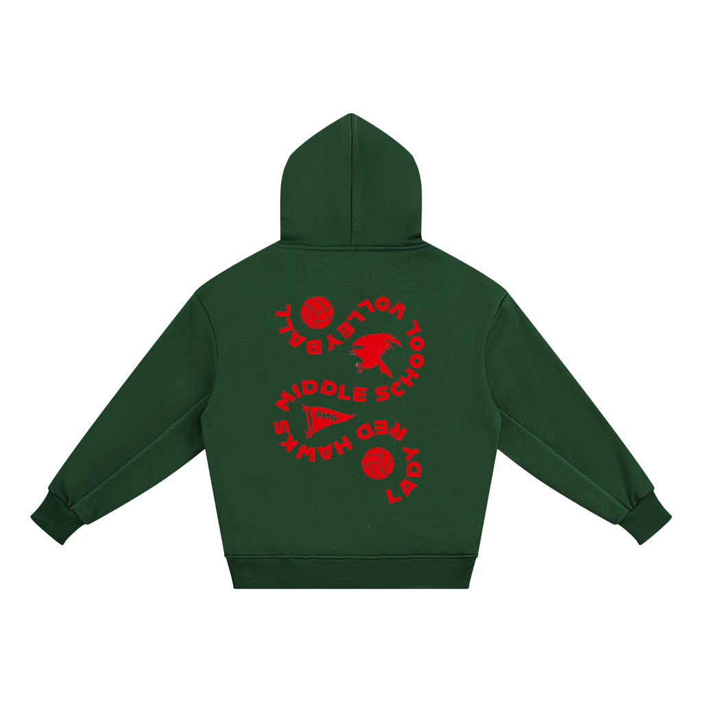 Youth AMS Redhawks Volleyball Hoodie