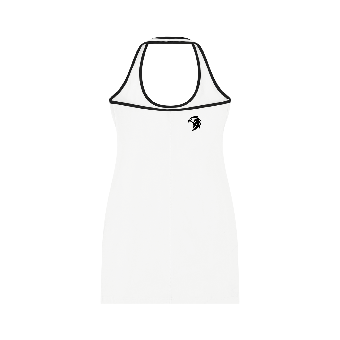 Womens Argyle Golf Halter Dress