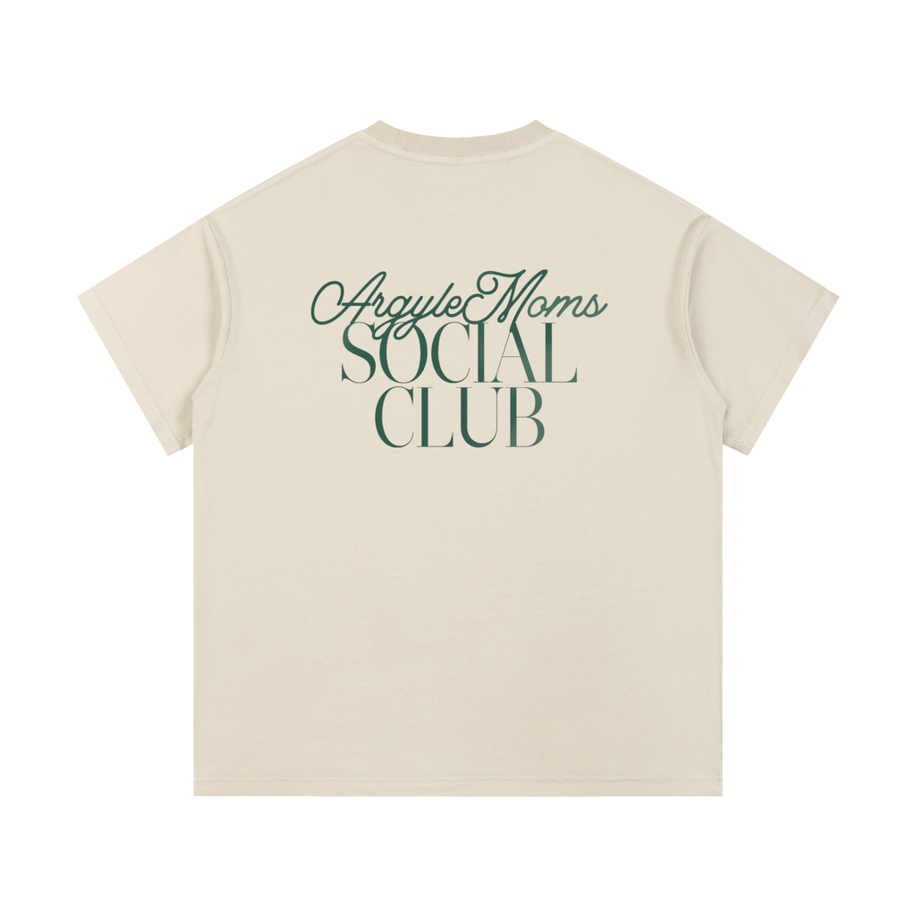 Moms Social Club Vintage Wash Cotton Tee