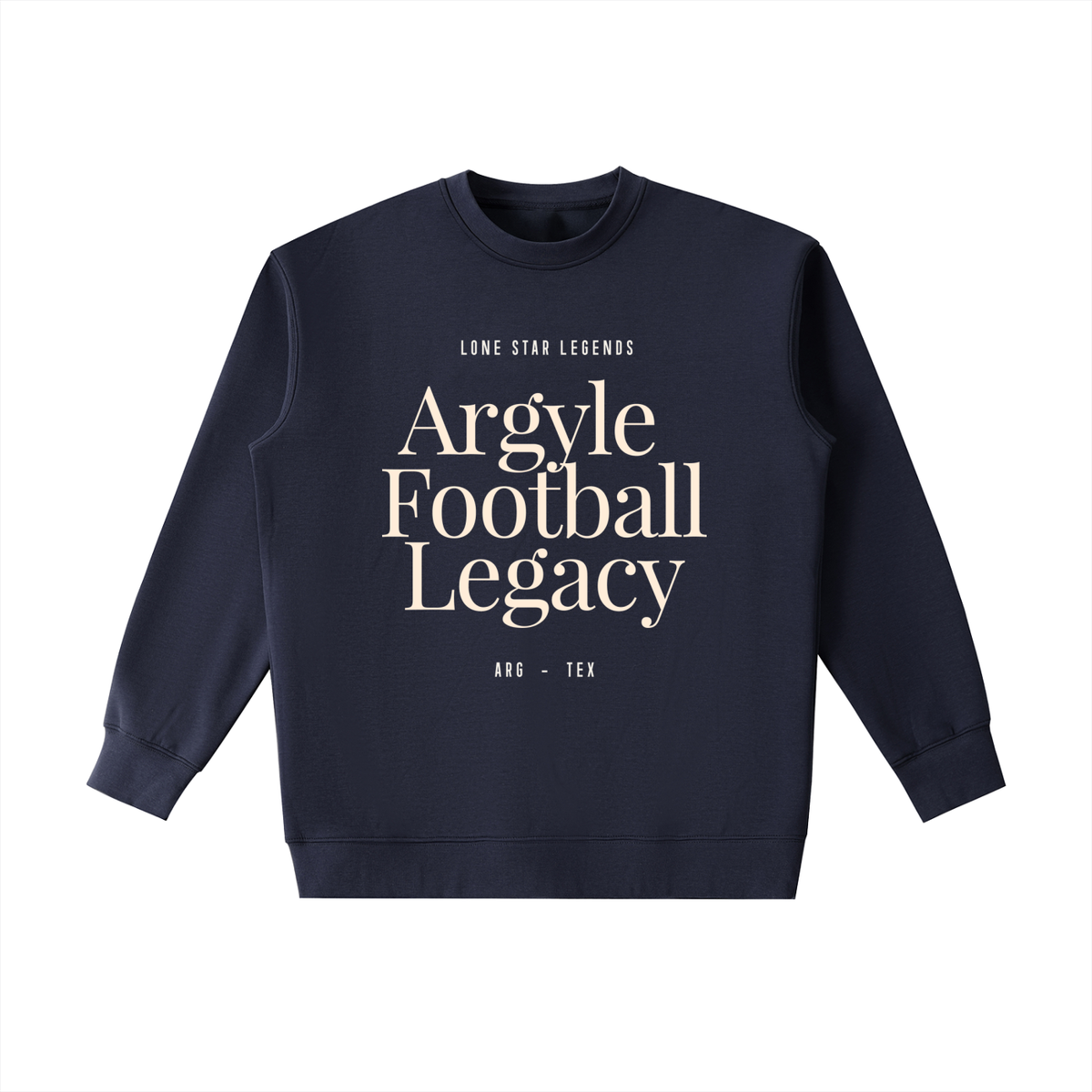 Argyle Legends & Friday Night Lights Crewneck