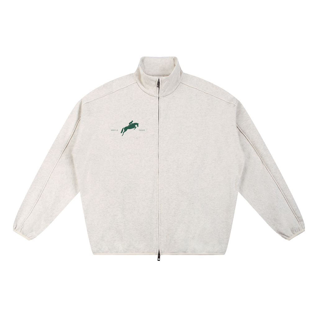 Equestrian Stand Collar Jacket