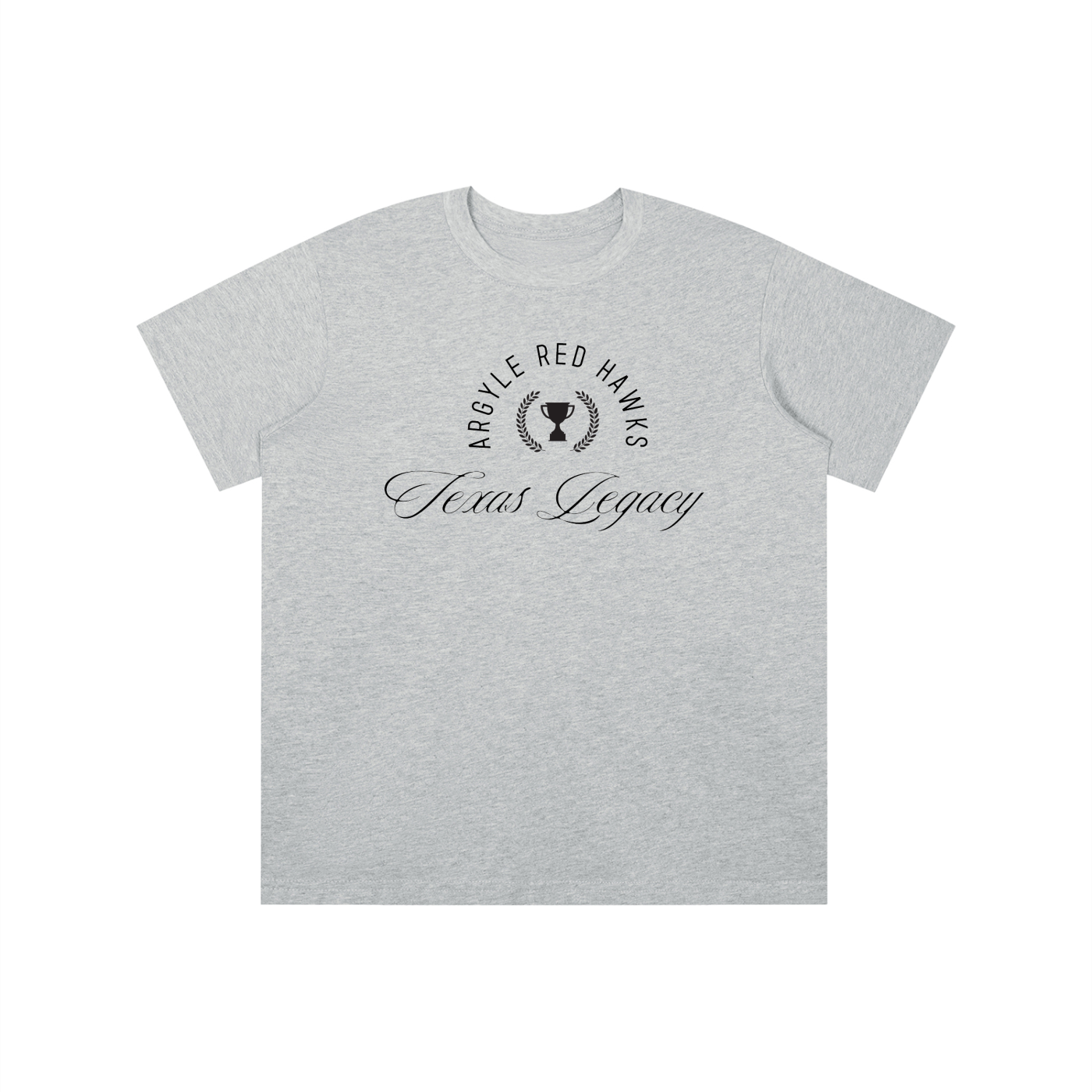 Youth Red Hawk Hoops Tee