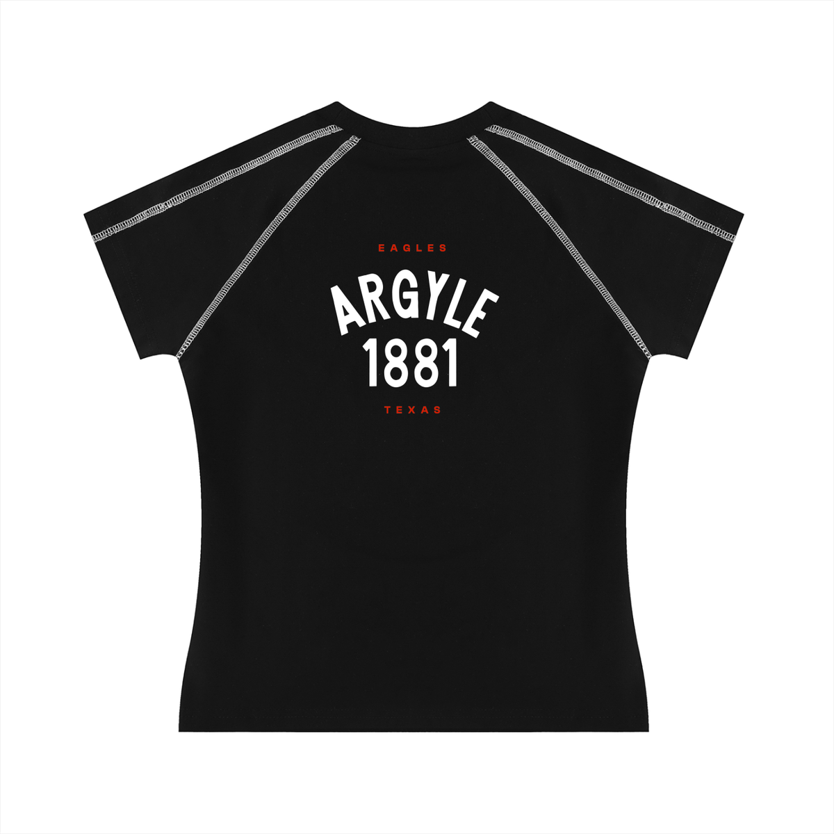Womens Darlin Eagles Raglan Tee
