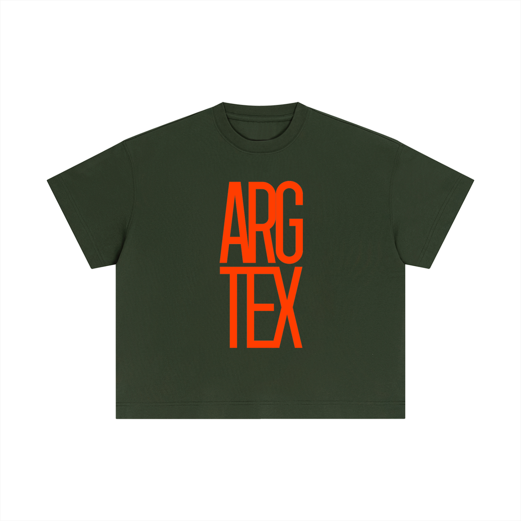 Argyle Local Cotton Boxy Tee