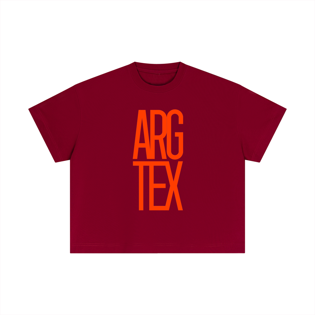 Argyle Local Cotton Boxy Tee