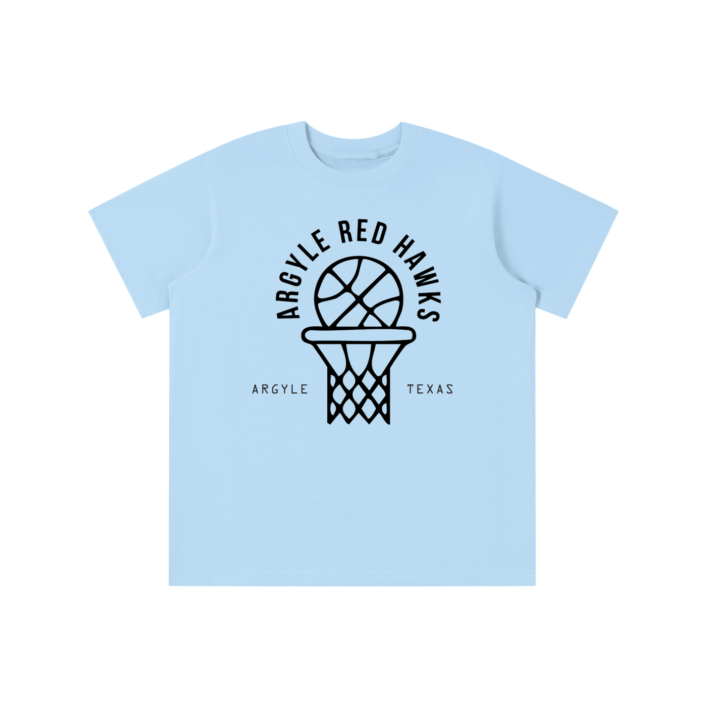 Youth Red Hawks Basketball Tee