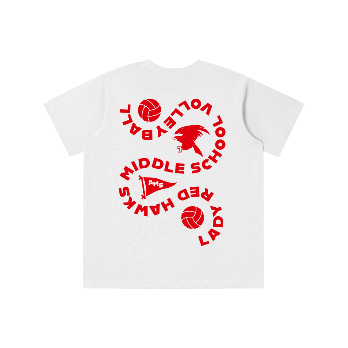 Youth AMS Volleyball PlayHard Tee
