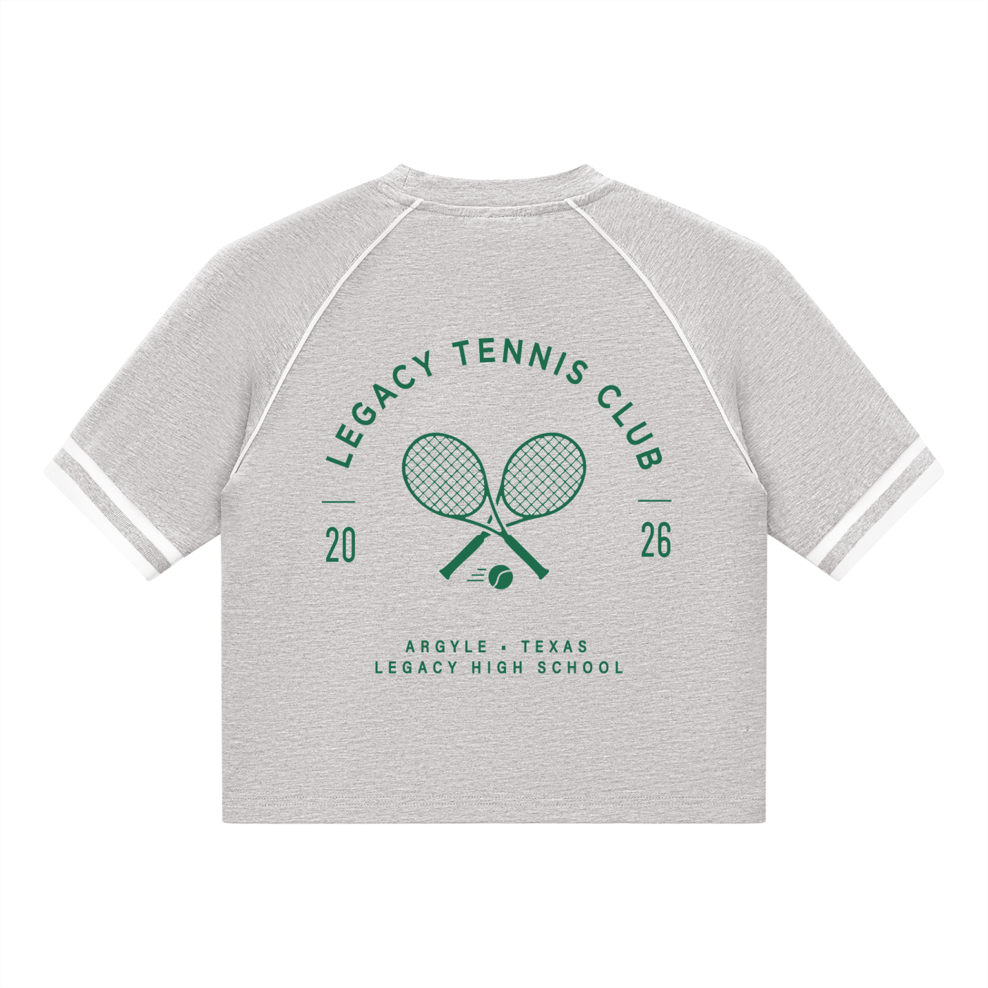 Women’s Legacy Tennis Raglan Ribbed Tee