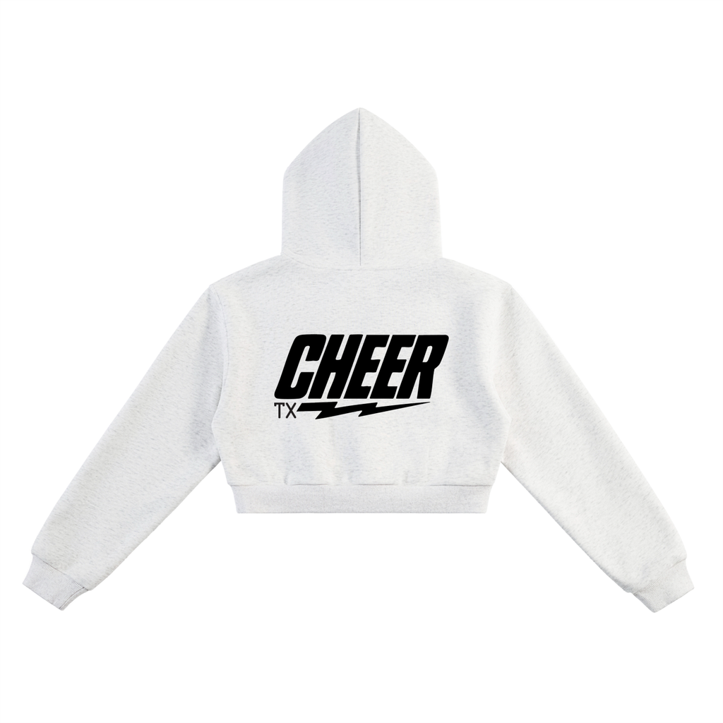 Womens TX Cheer Essential Cropped Hoodie