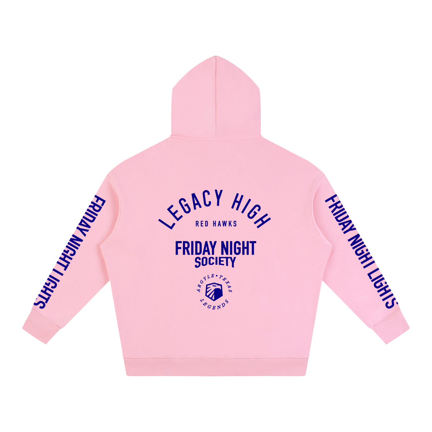 Friday Night Oversized Fleeced Hoodie