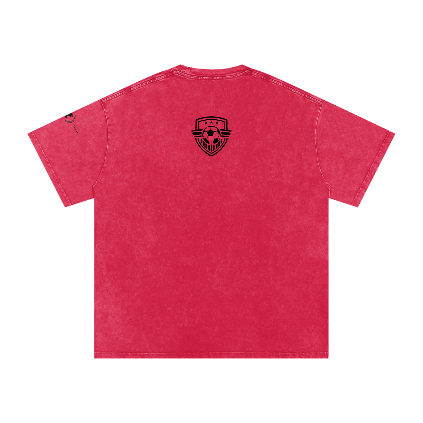 Argyle Soccer Washed Oversized Cotton Tee