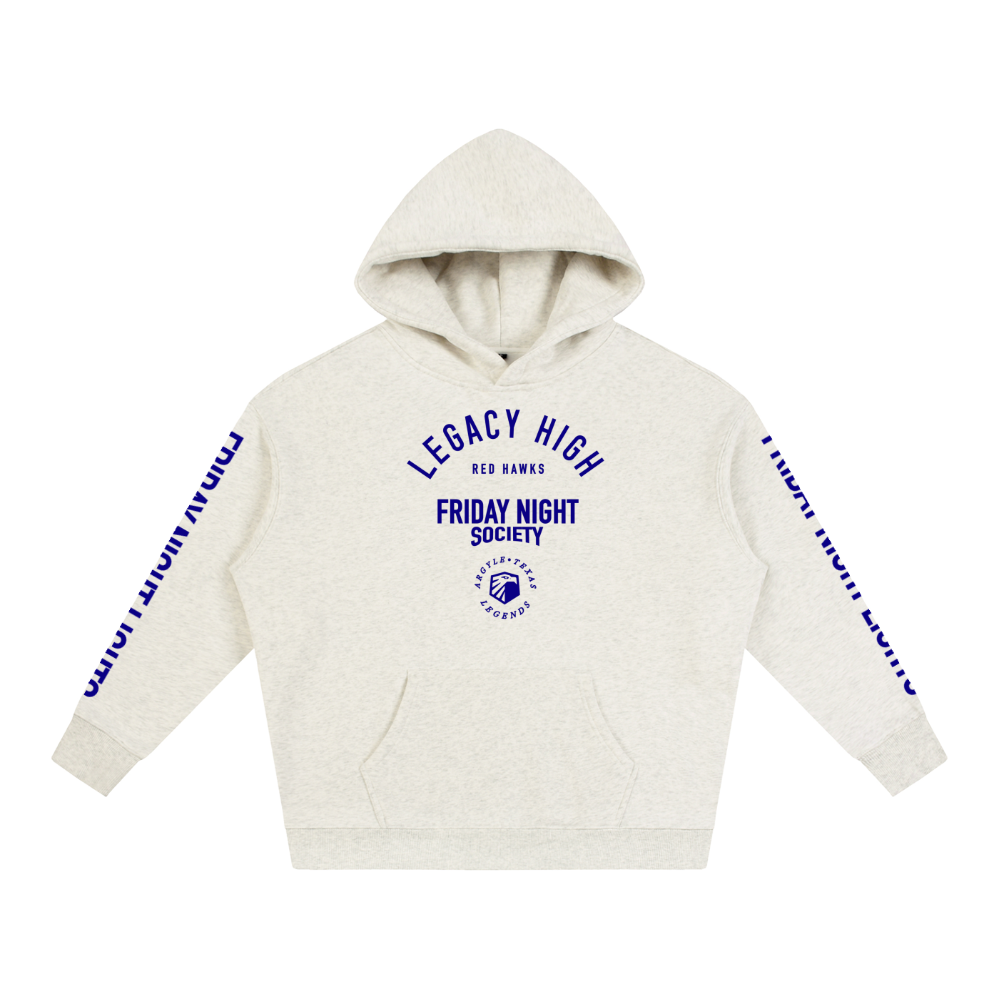 Friday Night Lights Oversize Fleeced Hoodie