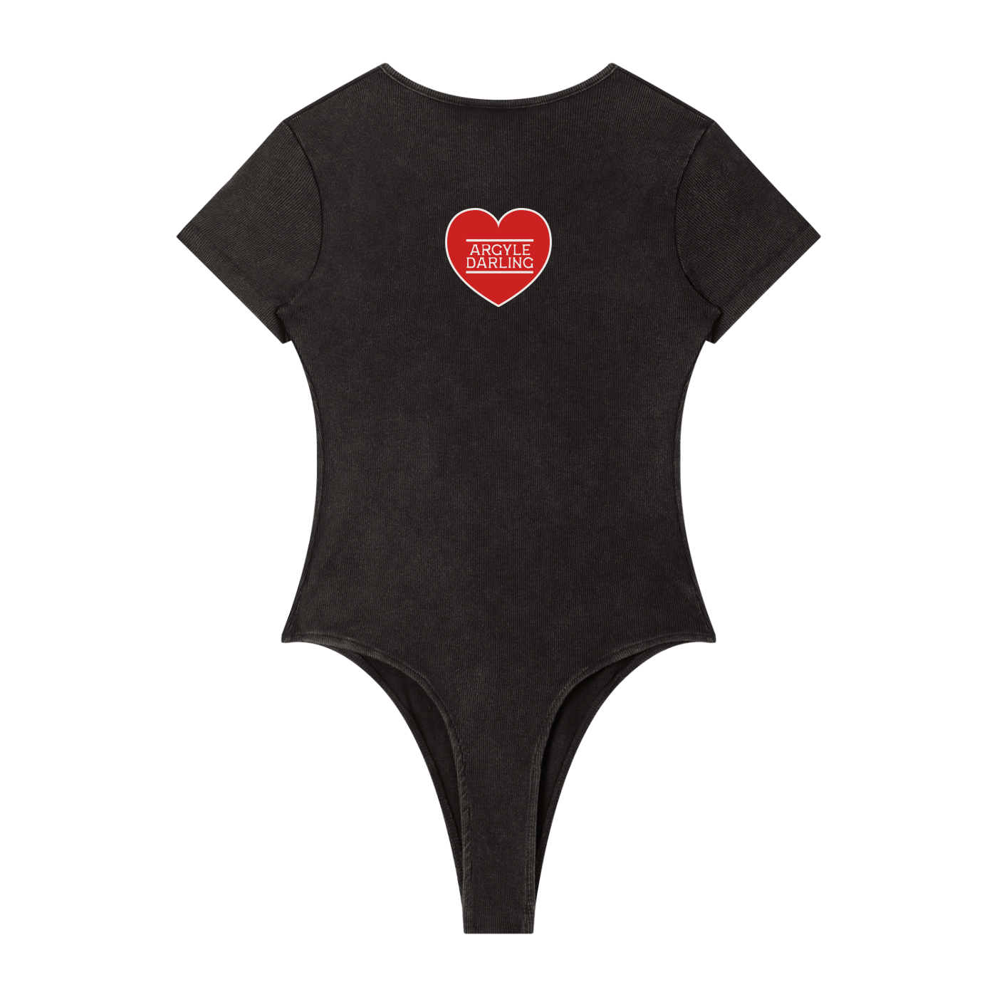 Womens Mineral Wash Crewneck Bodysuit