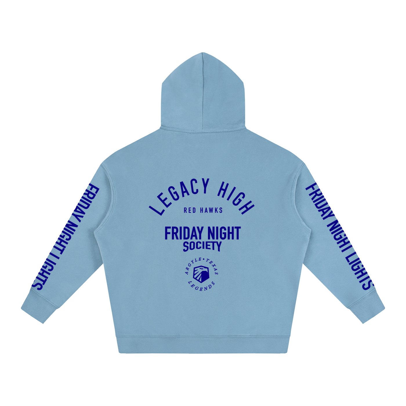 Friday Night Oversized Fleeced Hoodie
