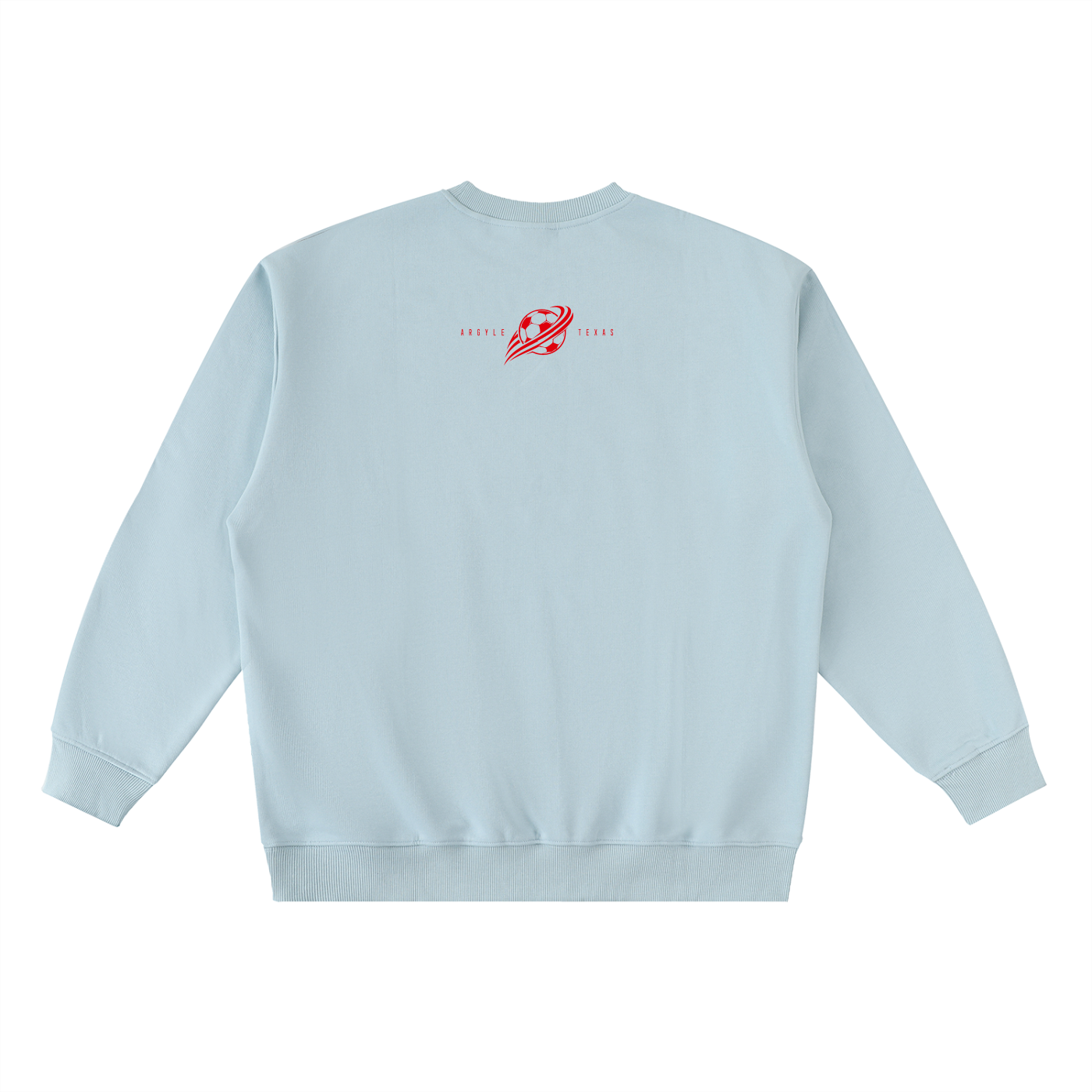 Argyle Soccer Oversized Sweatshirt