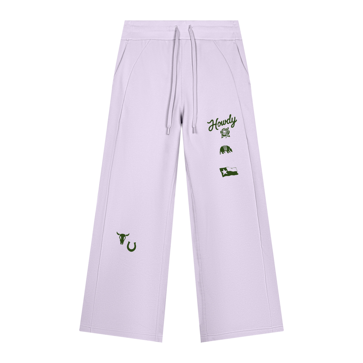 Womens Wide Leg TX Icon Sweats