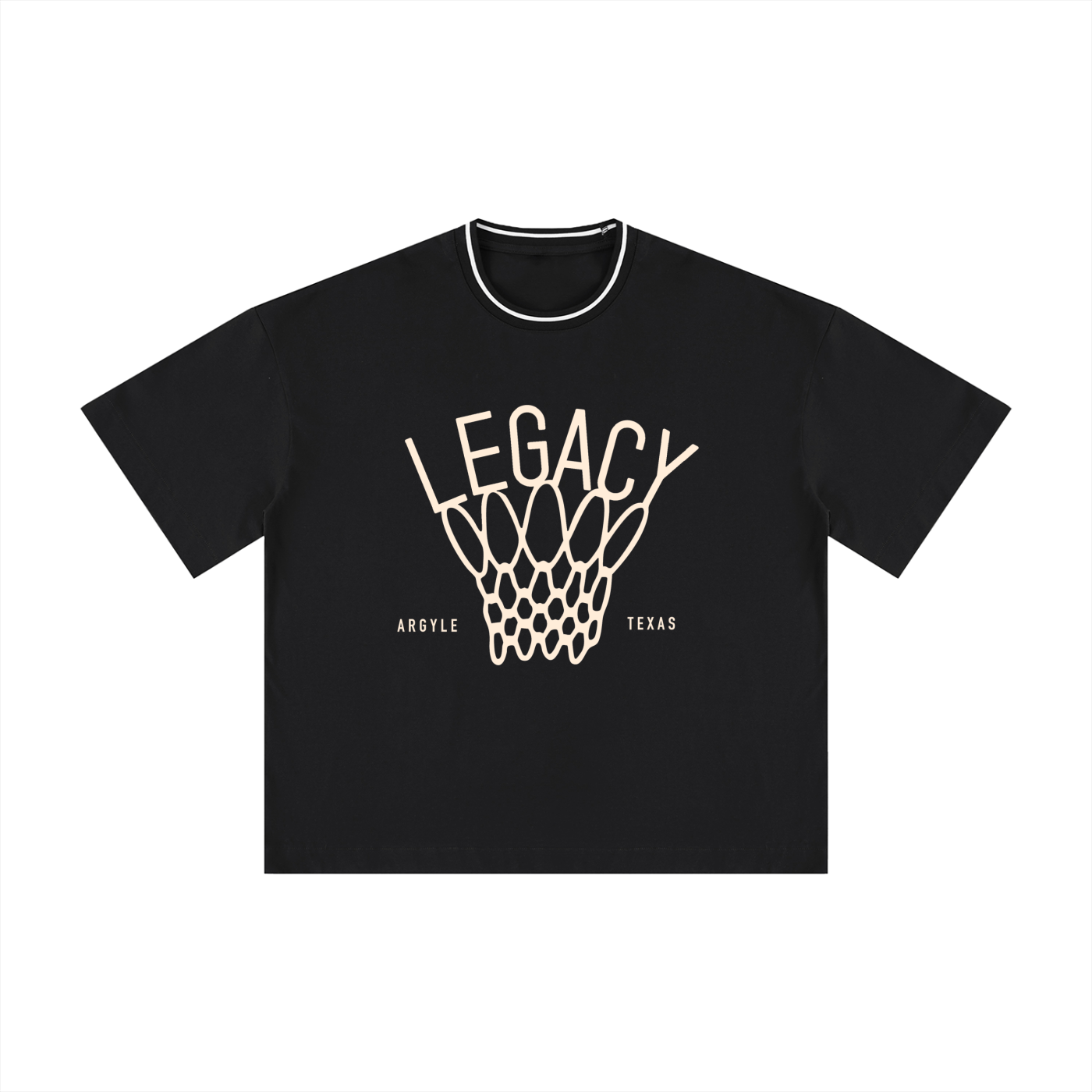 Unisex Legacy Ball Boxy Ribbed T-Shirt
