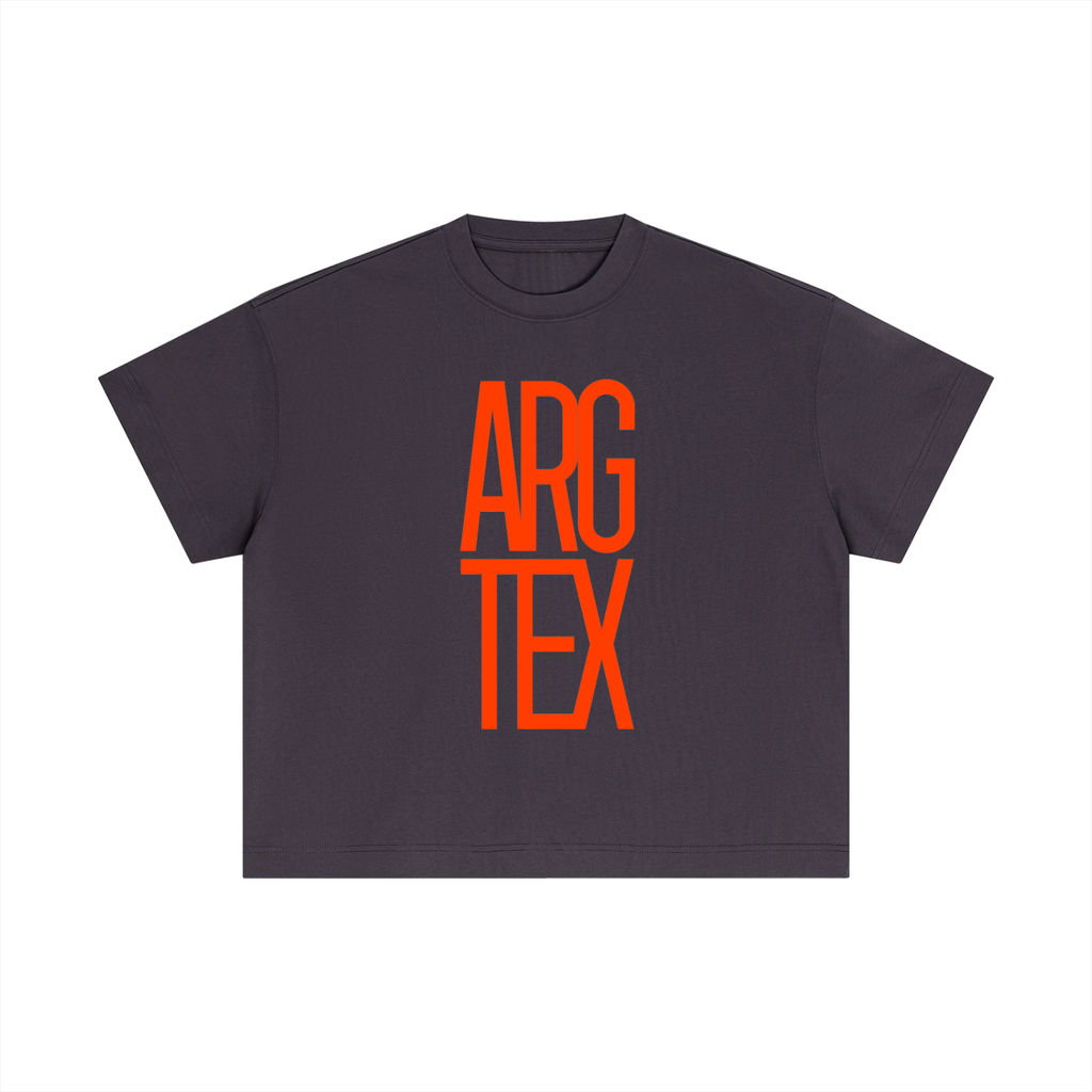 Argyle Local Cotton Boxy Tee