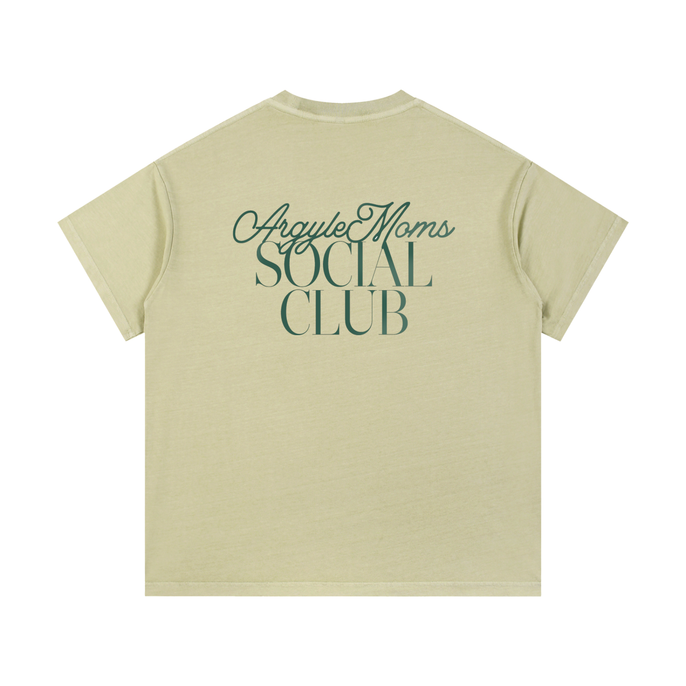 Moms Social Club Vintage Wash Cotton Tee