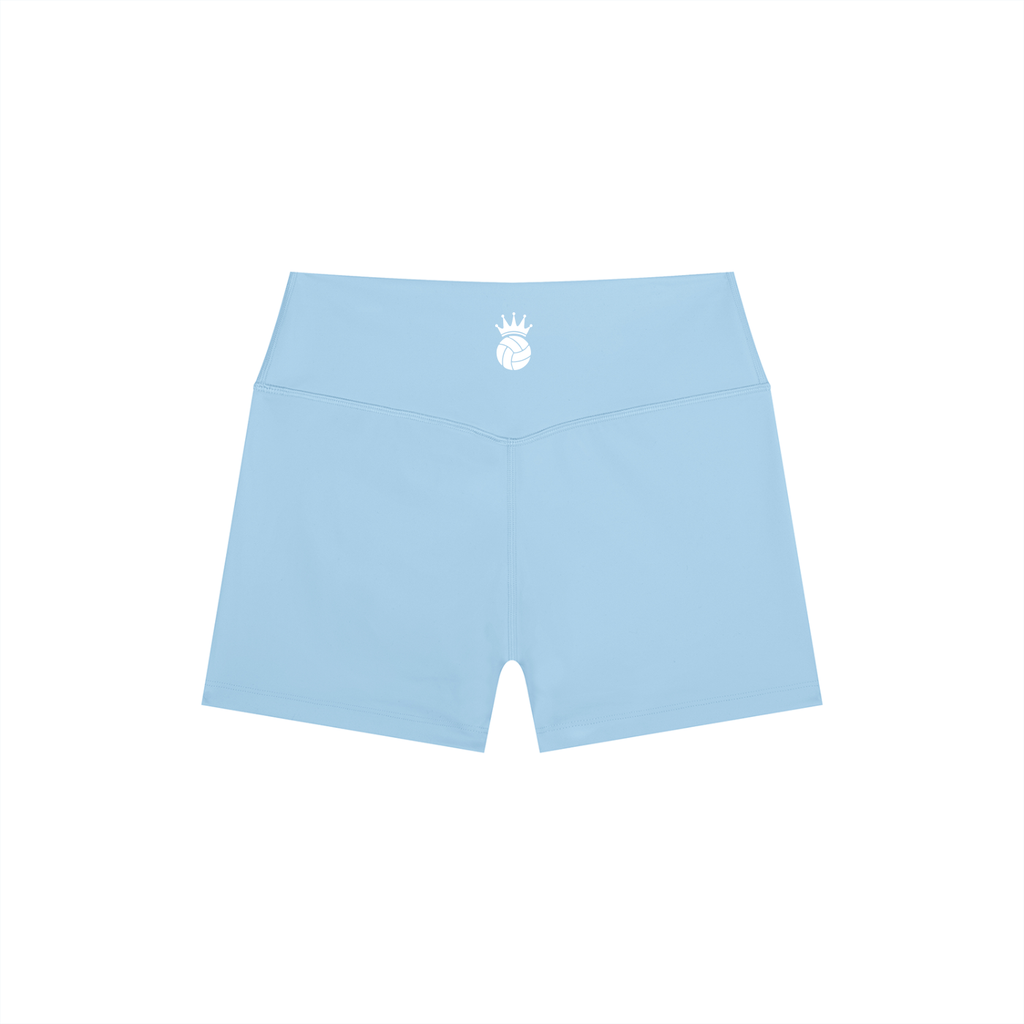 Womens AMS Volleyball High Rise Yoga Shorts