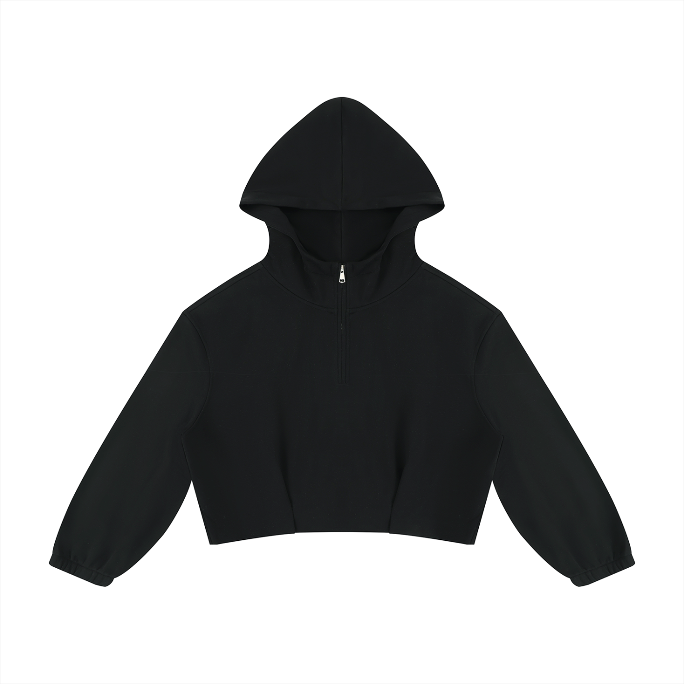 Moms Social Club Boxy Quarter-Zip Hoodie