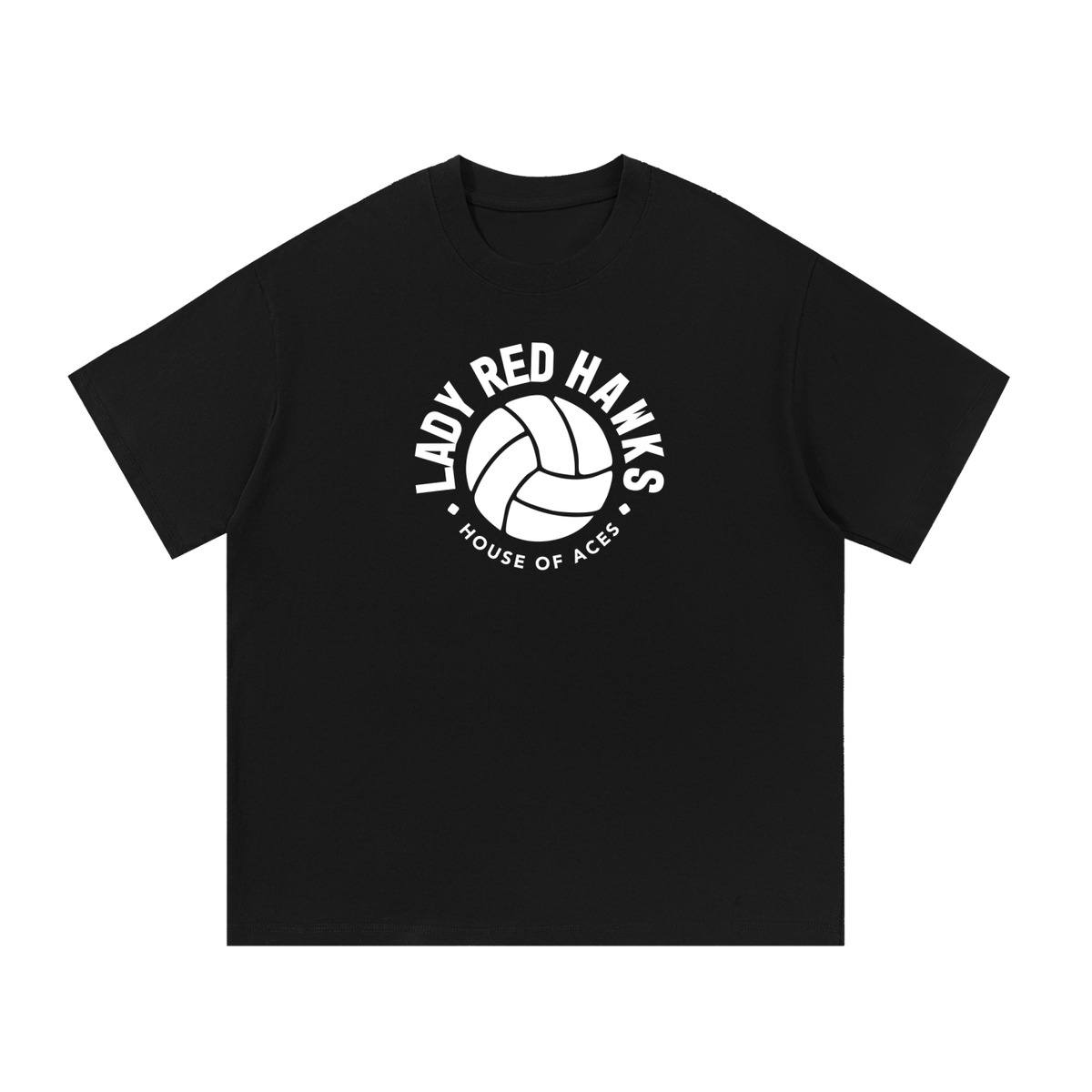 Womens AMS Volleyball Queens Cotton Tee