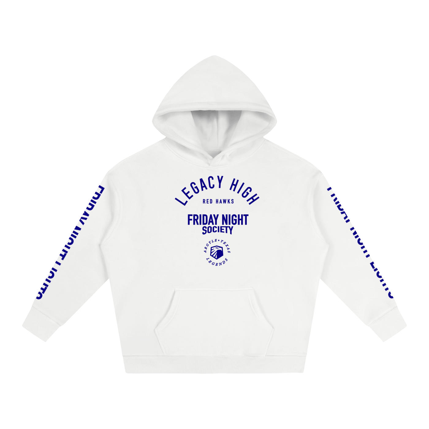 Friday Night Lights Oversize Fleeced Hoodie