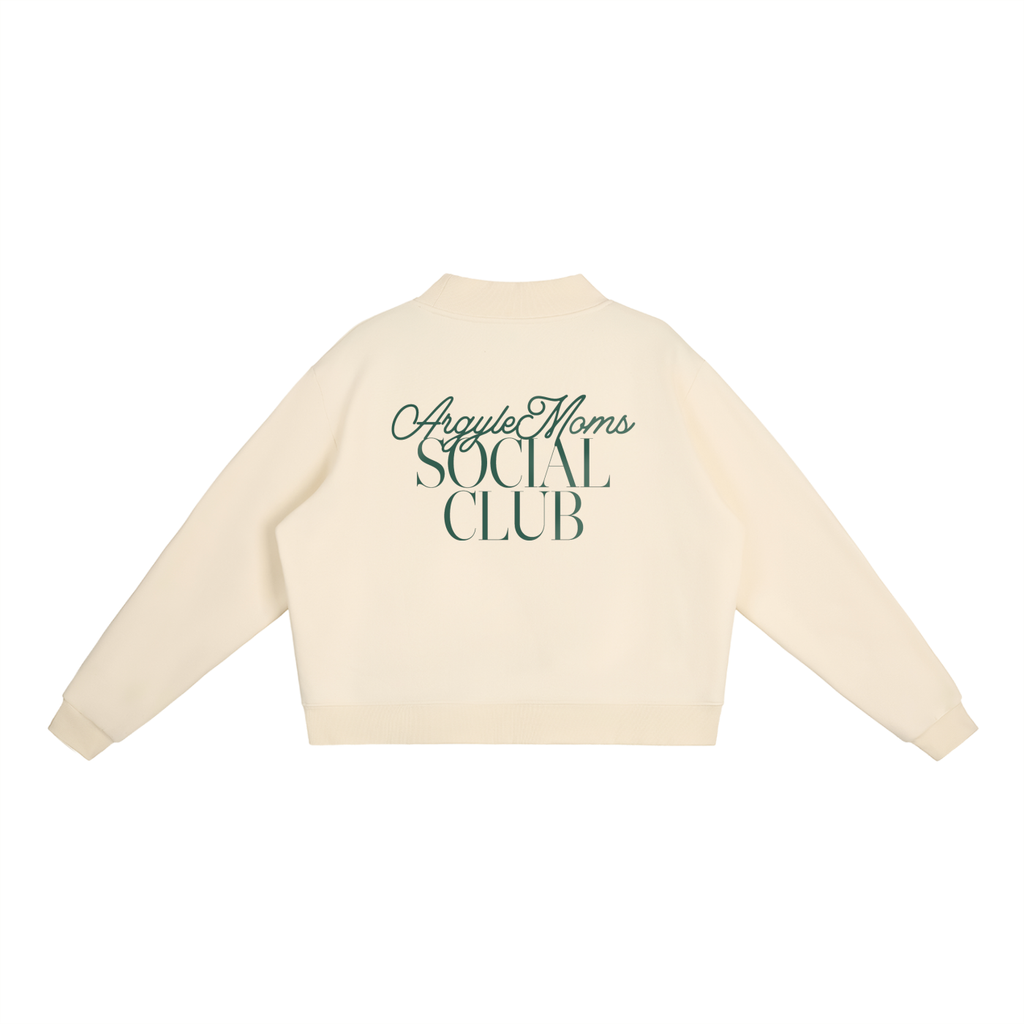 Argyle Moms Social Club Crew Sweatshirt