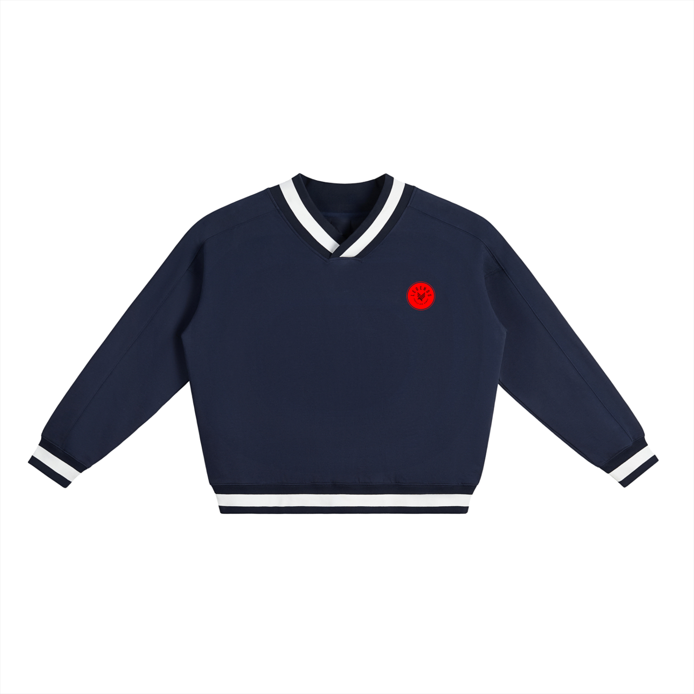 Red Hawks Volleyball Boxy Sweatshirt